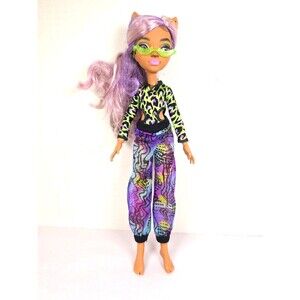 Monster High Scare-adise Island 11' Clawdeen Wolf Doll 2022 Mattel